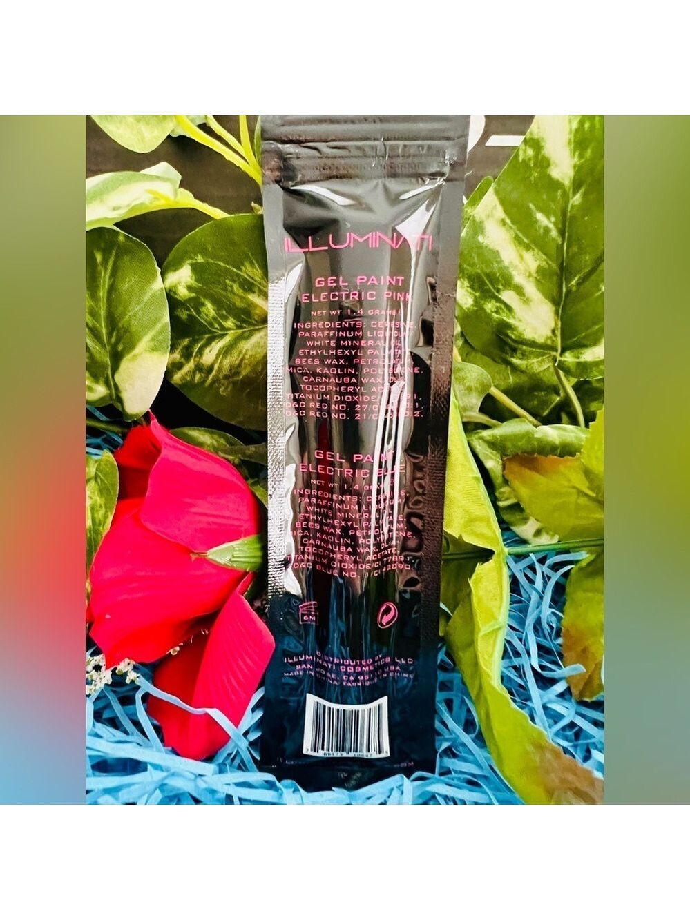 New/Sealed Illuminati Gel Paint Eyeliner Set in Electric Pink & Electric Blue - Picture 12 of 12